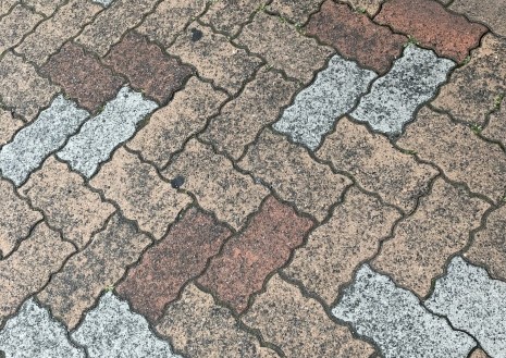 インターロッキング　汚れが目立ちやすい